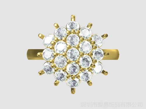黑金蓝牙男款戒指定制 毕业 翡翠金戒指